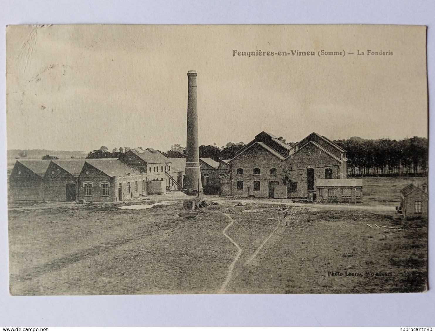 80 - Somme - Feuquières En Vimeu , La Fonderie , Photo Lenne , Woincourt - Feuquieres En Vimeu