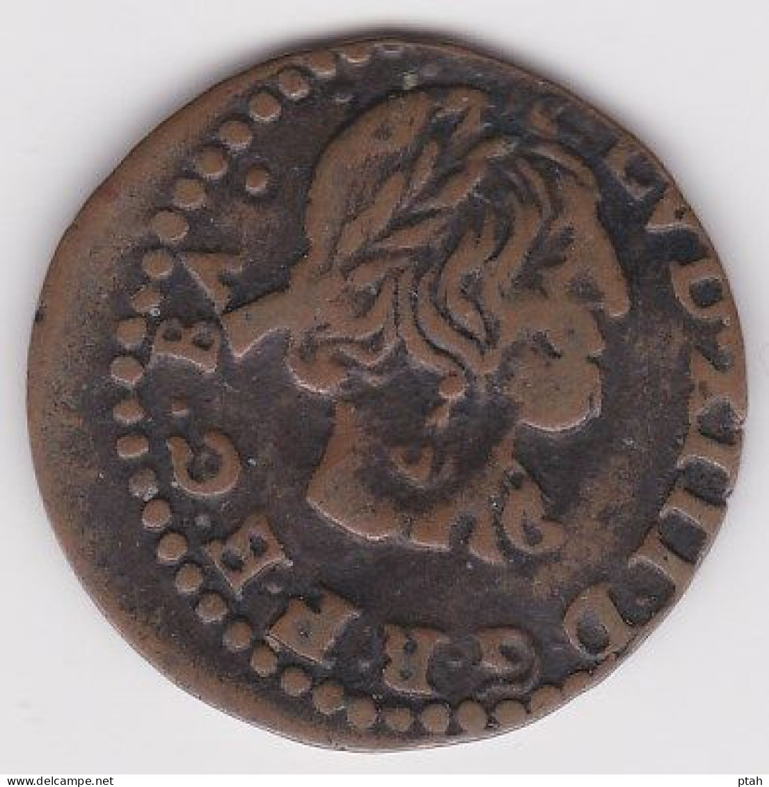 Louis XIII, Sisé 1642 Gerona - Monedas Provinciales