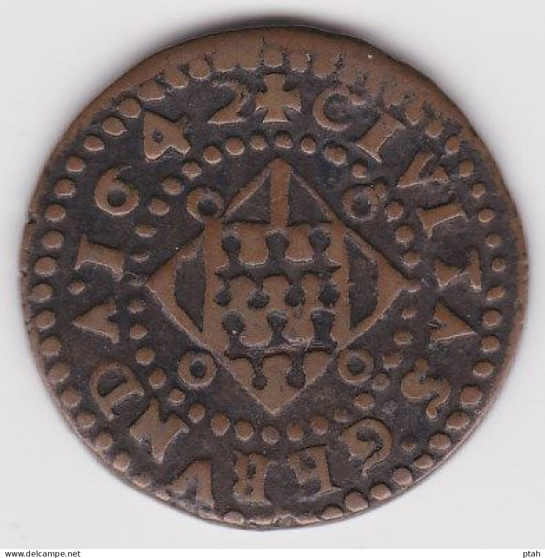 Louis XIII, Sisé 1642 Gerona - Provincial Currencies