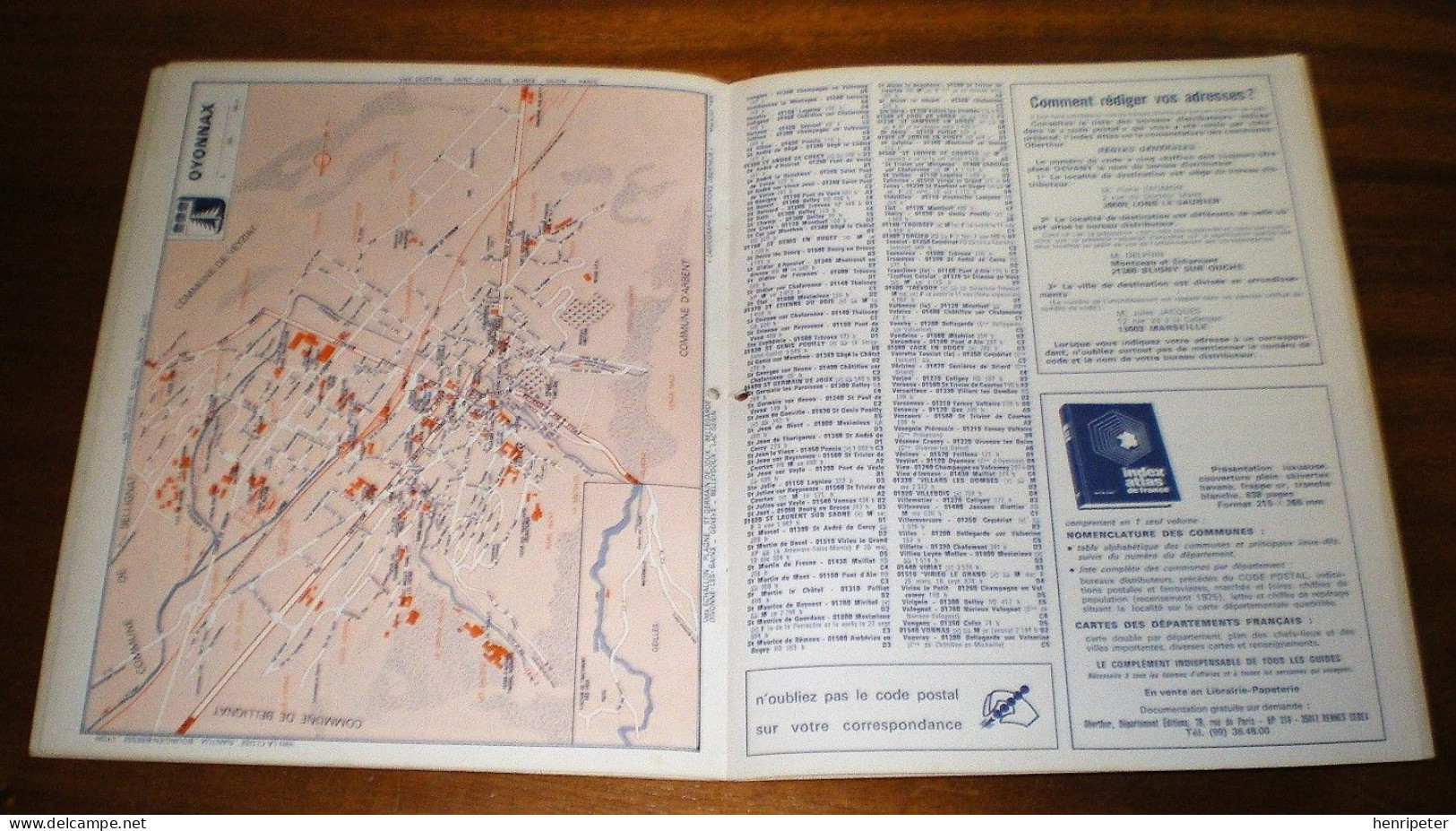 ALMANACH DES P.T.T. - 01 AIN - 1978 - CYGNES Les Exilés Théodore De Banville - LE CERF Buffon - Grand Format : 1971-80