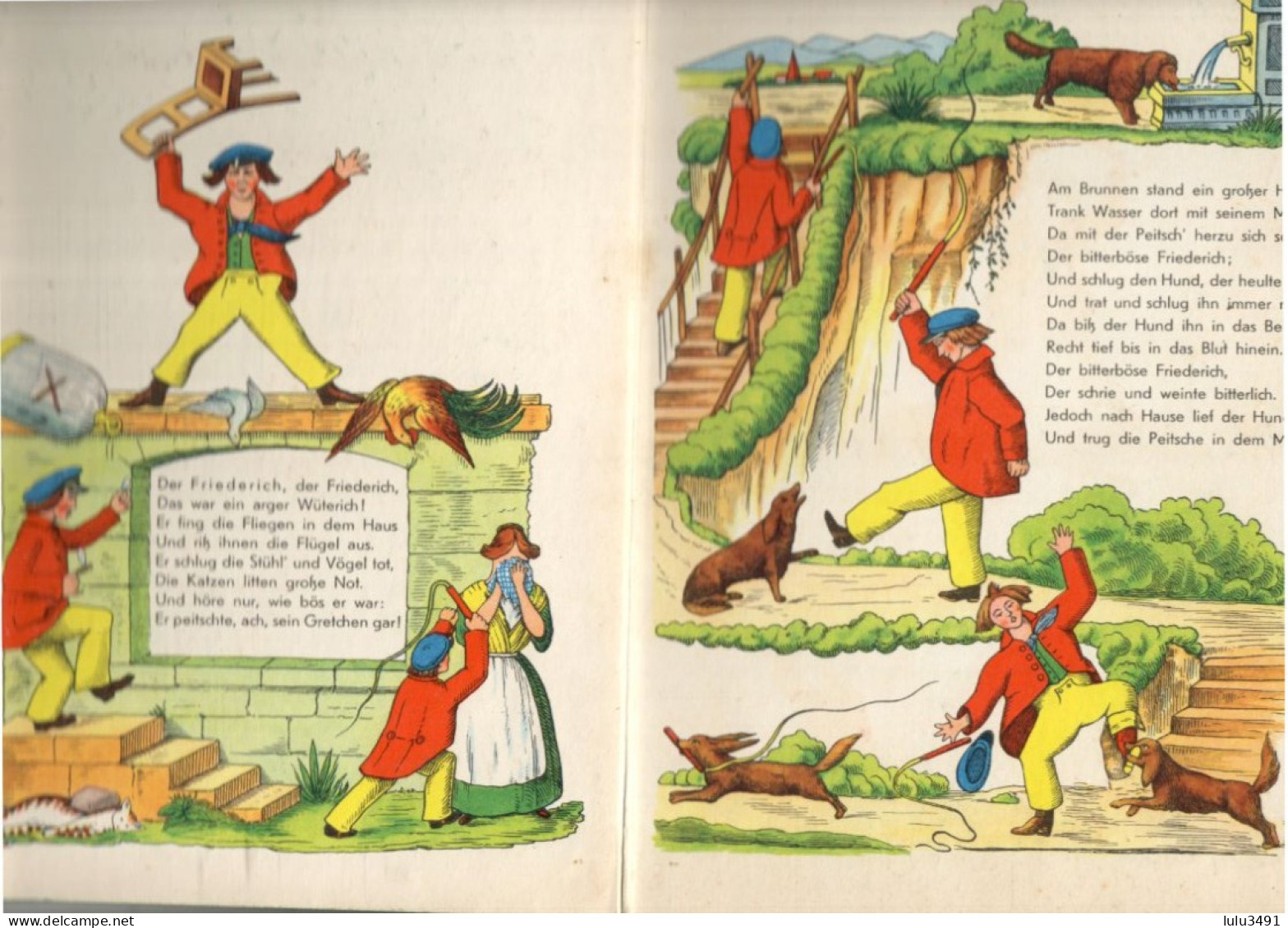 PETER Le CHEVELU - Der STRUWWELPETER : Oder Lustige Geschichten U. Drollige Bilder.( Von Heinr. Hoffmann ) - Racconti E Leggende