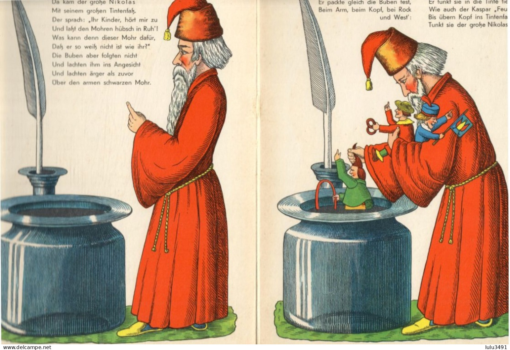 PETER Le CHEVELU - Der STRUWWELPETER : Oder Lustige Geschichten U. Drollige Bilder.( Von Heinr. Hoffmann ) - Sagen En Legendes