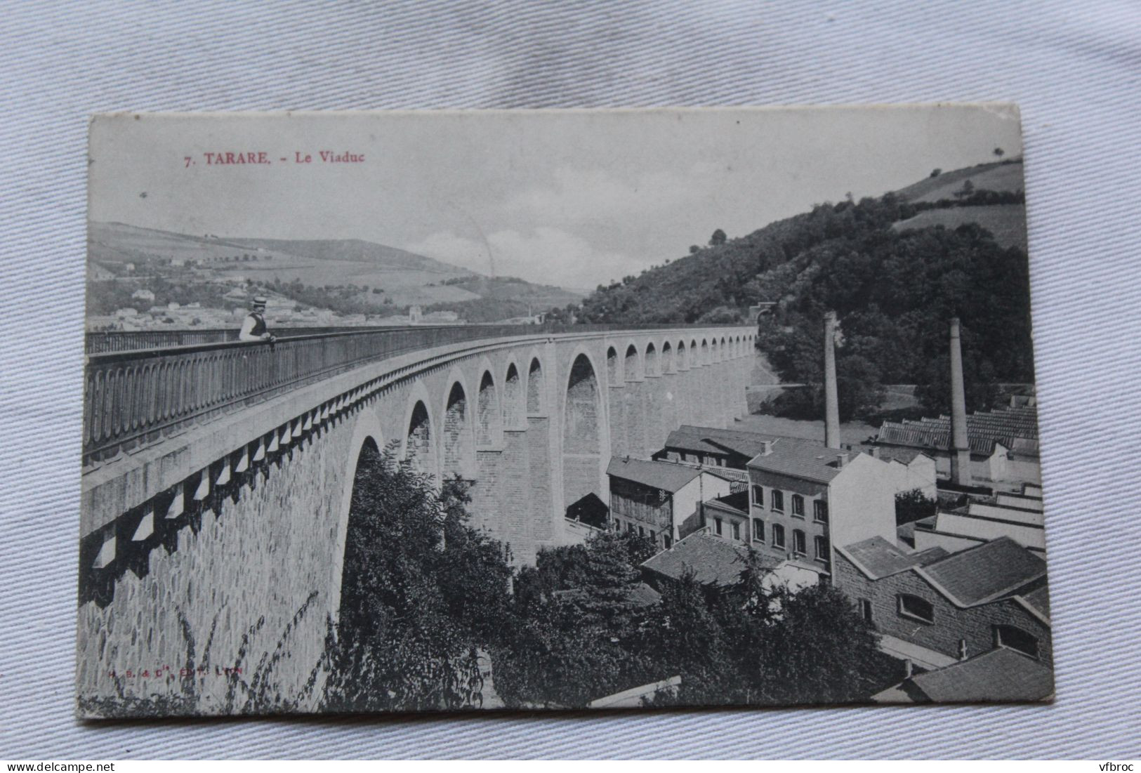Cpa 1905, Tarare, Le Viaduc, Rhône 69 - Tarare