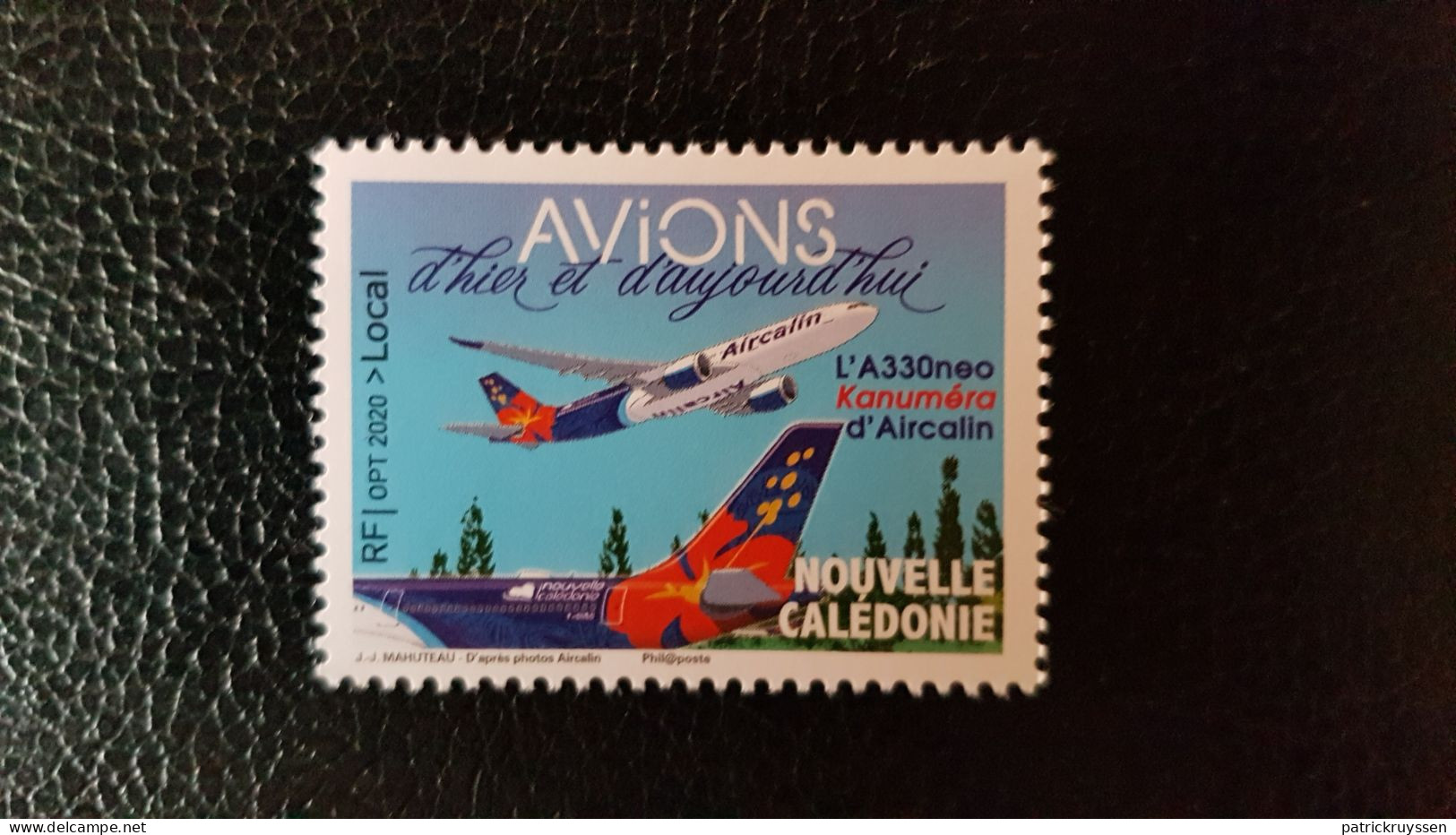 Caledonia 2020 Caledonie A330 NEO Kanuméra Aircalin Avion Aviation Airlane 1v - Unused Stamps