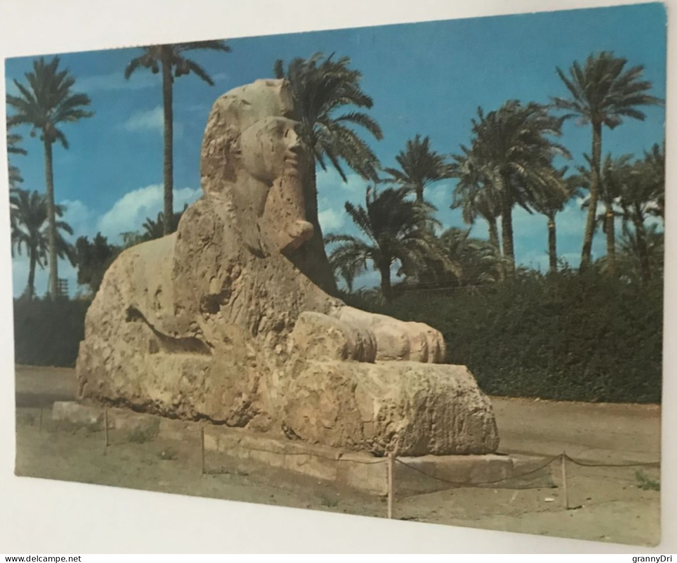 Egypte Sphinx De Sakkara 1993 Palmiers  -timbres Superbes - Sphinx