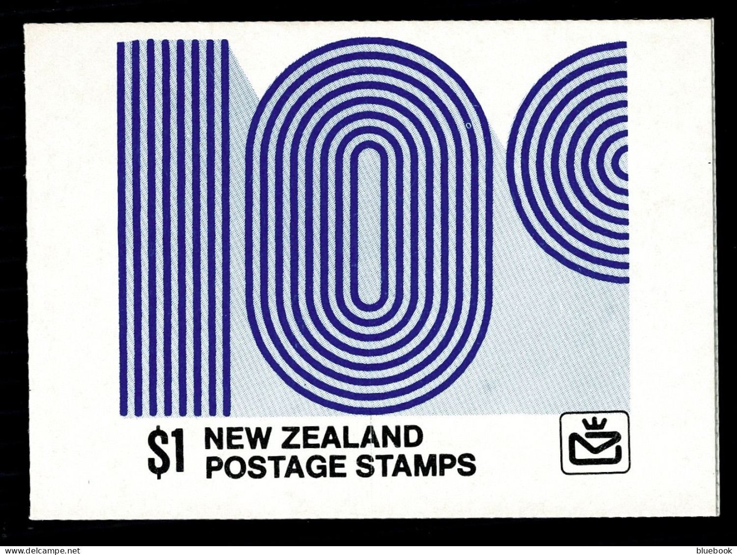 Ref 1624 - New Zealand $1 Stamp Booklet - Containing 10 X 10c QEII - Booklets