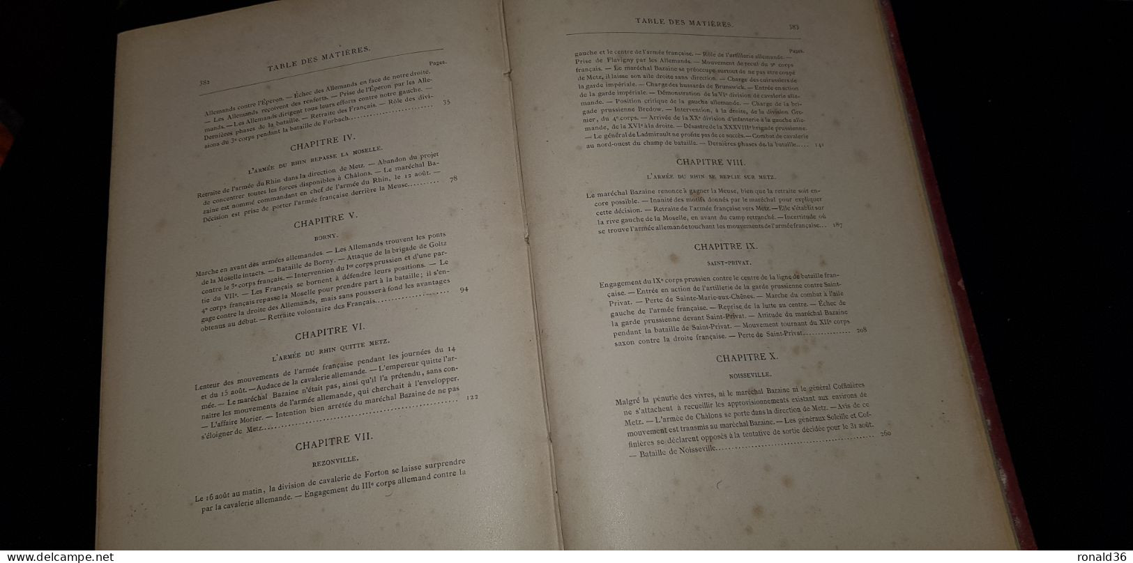 livre LE DRAME de METZ 57 Moselle Lorraine guerre 1870 Sarrebruck Forbach Borny Noisseville Rezonville St Privat