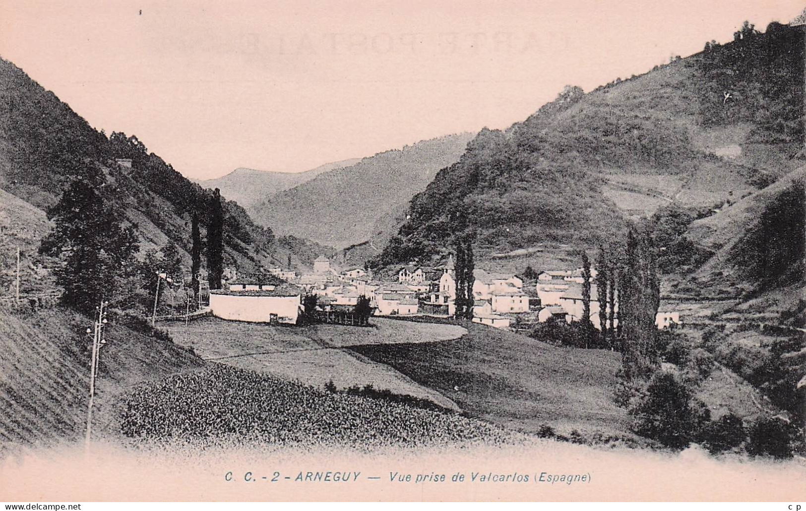 Arneguy -  Vue Prise De Valcarlos  -  CPA°J - Arnéguy