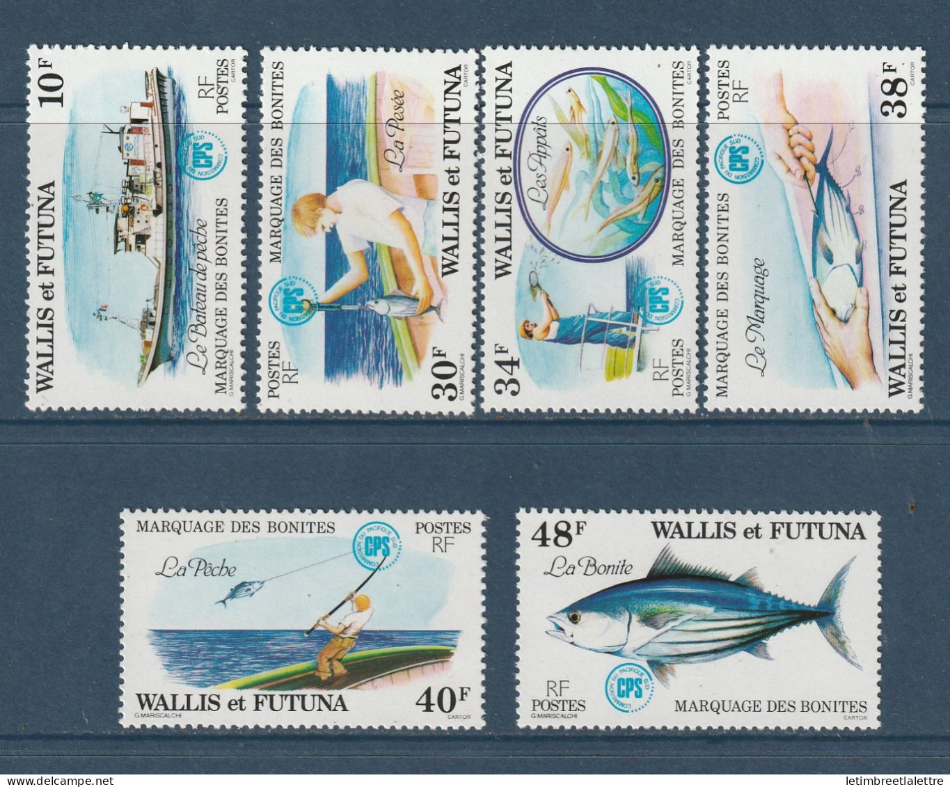 Wallis Et Futuna - YT N° 226 à 231 ** - Neuf Sans Charnière - 1979 - Nuevos