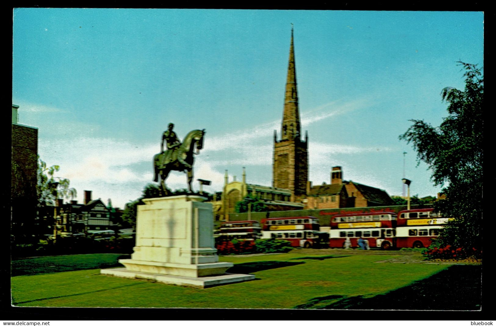 Ref 1625 - Postcard - The Lady Godiva Statue - Coventry Warwickshire - Coventry