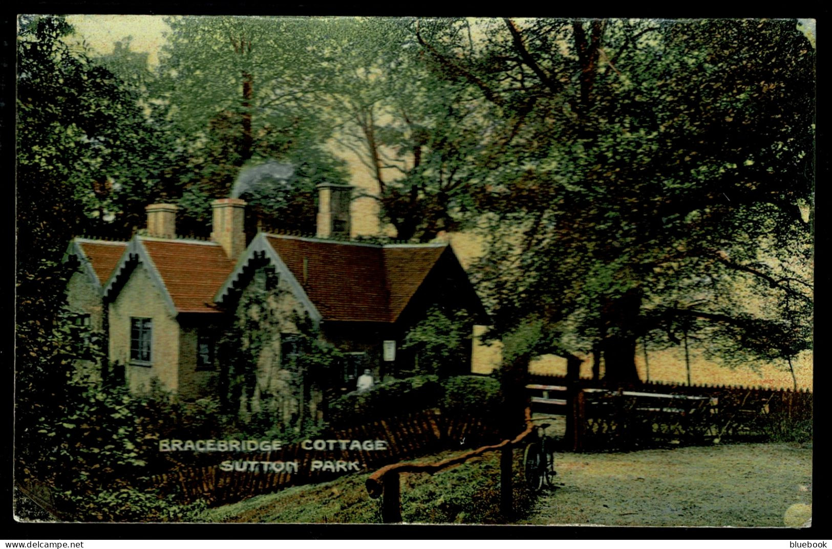 Ref 1625 - 1907 Postcard - Bracebridge Cottage - Sutton Park Sutton Coldfied - Birmingham