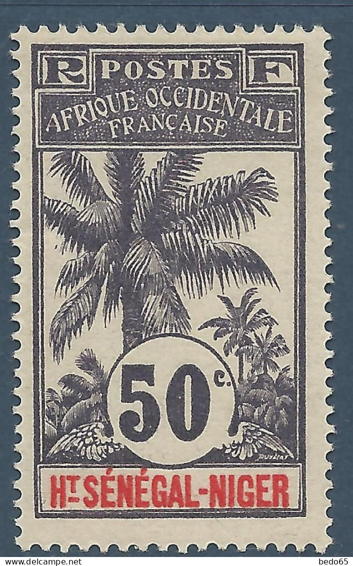 HT-SENEGAL ET NIGER N° 13 NEUF* TRACE DE CHARNIERE  / Hinge / MH - Unused Stamps