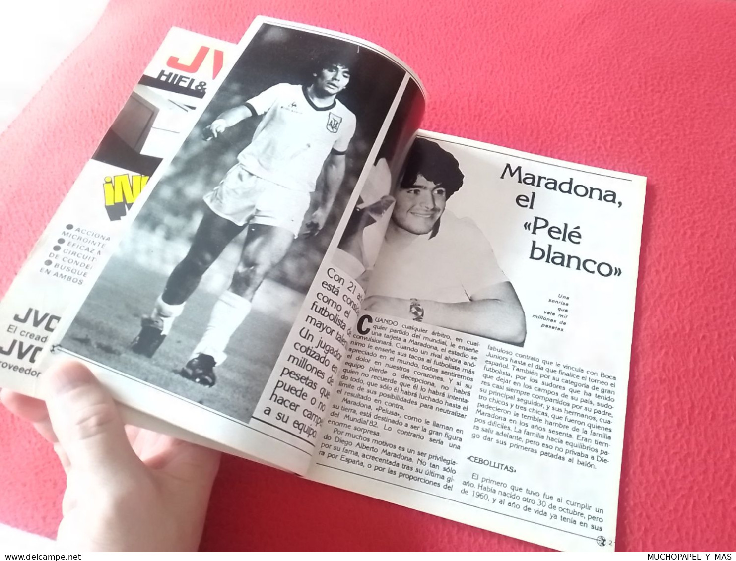 ANTIGUA REVISTA MAGAZINE 24 SELECCIONES DE ORO ESPAÑA 82 Nº 1 ARGENTINA MARADONA..SIN POSTER, FÚTBOL FOOTBALL 1982 SPAIN - [4] Themen