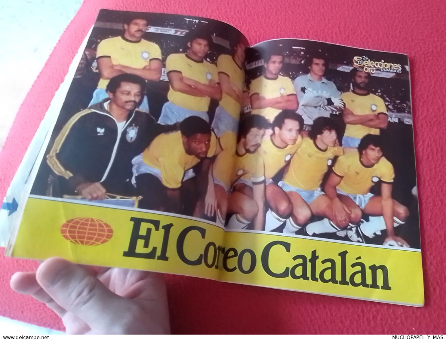 ANTIGUA REVISTA MAGAZINE FÚTBOL 24 SELECCIONES DE ORO ESPAÑA 82 Nº 2 BRASIL ZICO PELE ETC...FOOTBALL SOCCER CALCIO SPAIN - [4] Thèmes