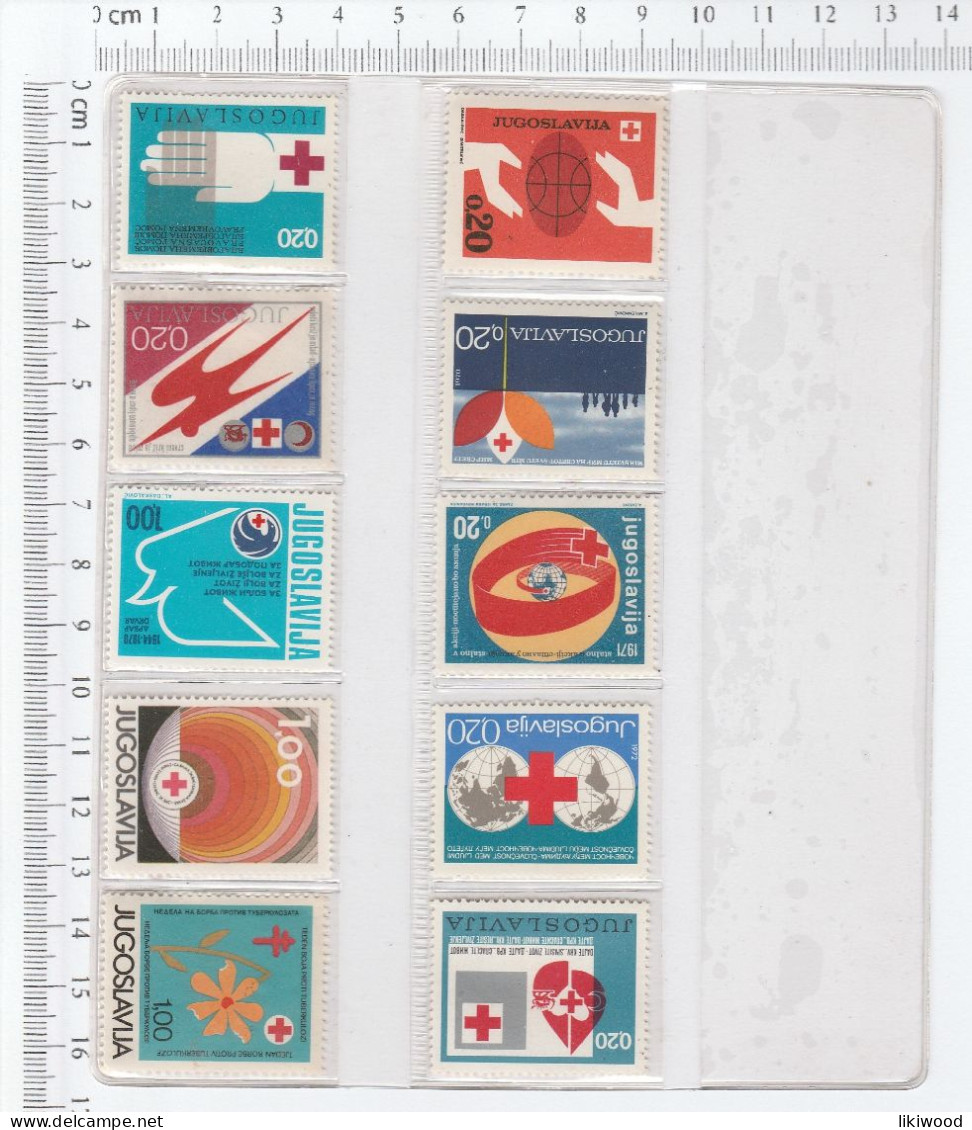 Yugoslavia - Postal Tax - Red Cross - Collections, Lots & Series