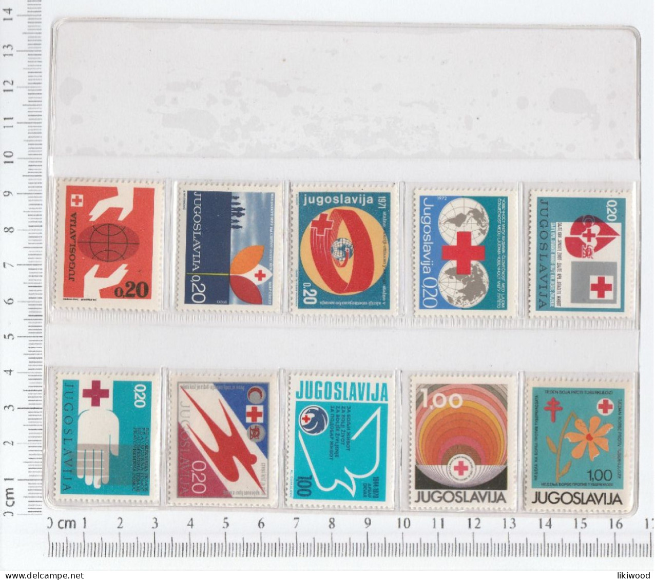 Yugoslavia - Postal Tax - Red Cross - Verzamelingen & Reeksen