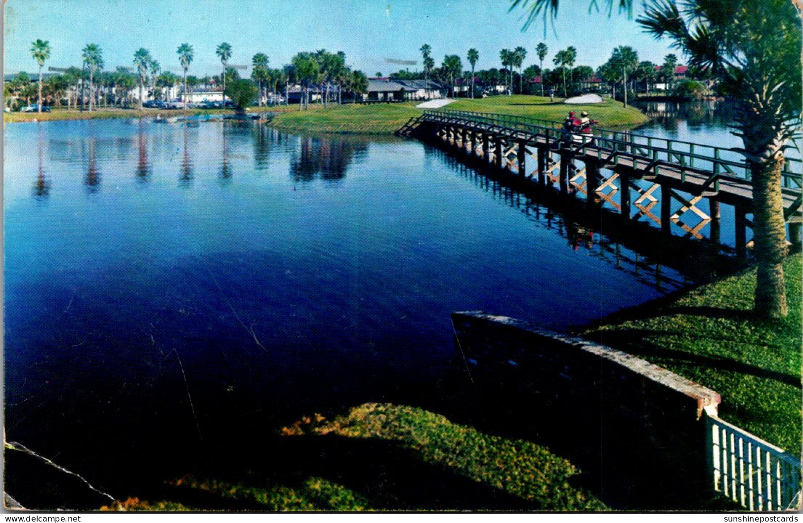 Florida Ponte Vedra Beach The Ponte Vedra Inn & Golf Club Famous Ninth Island Green 1959 - Jacksonville