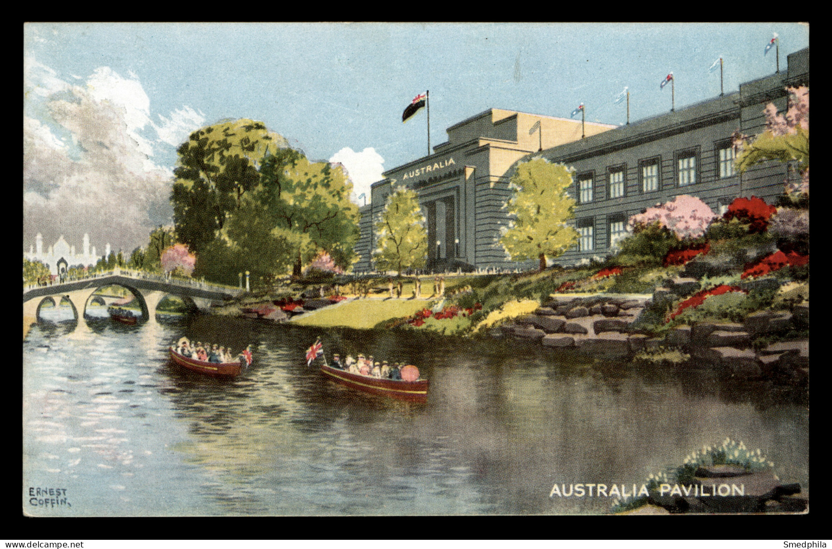 British Empire Exhibition 1924 -Australia Pavilion By Ernest Coffin  - Ausstellungen