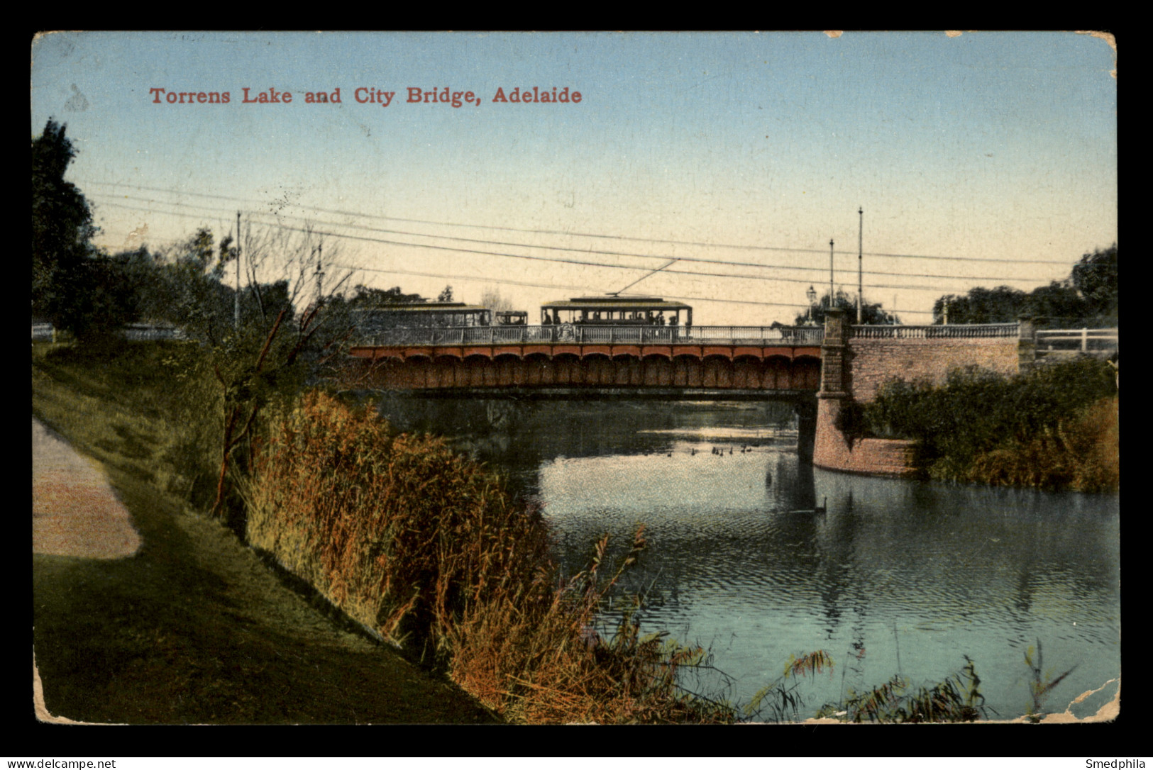 Adelaide - Torrens Lake And City Bridge - Adelaide
