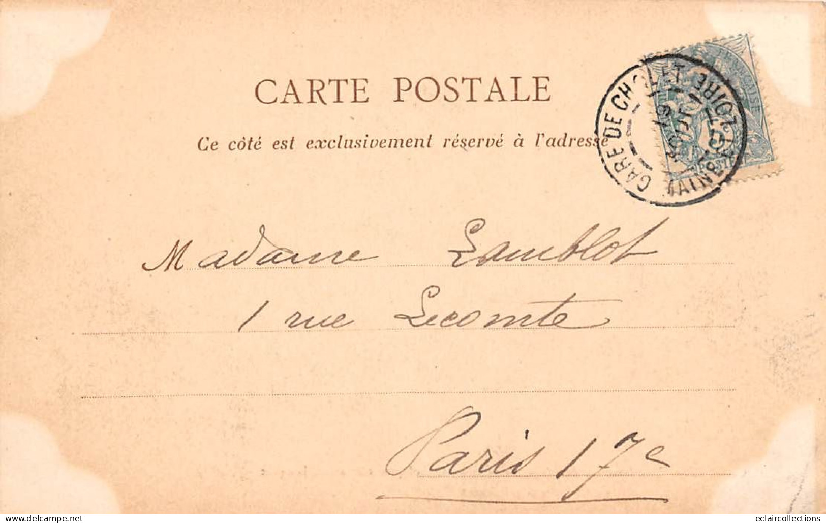Cholet         49      Inventaires. Manifestation  De Juillet  1903. Catholiques Offrant Un Bouquet  ...  (Voir Scan) - Cholet