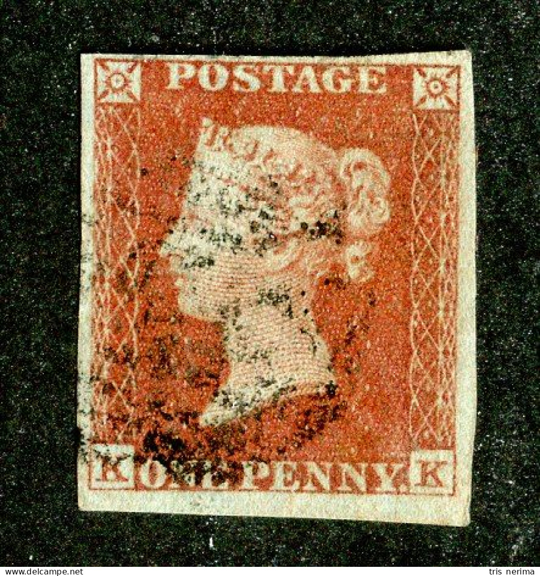 596 GBX GB 1841 Scott #3 Used (Lower Bids 20% Off) - Oblitérés