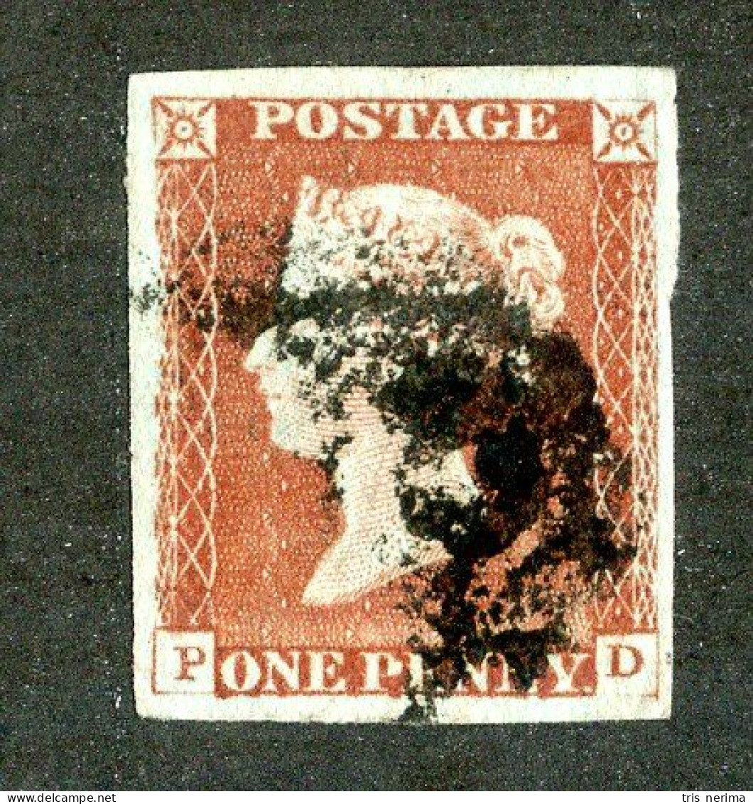 597 GBX GB 1841 Scott #3 Used (Lower Bids 20% Off) - Used Stamps