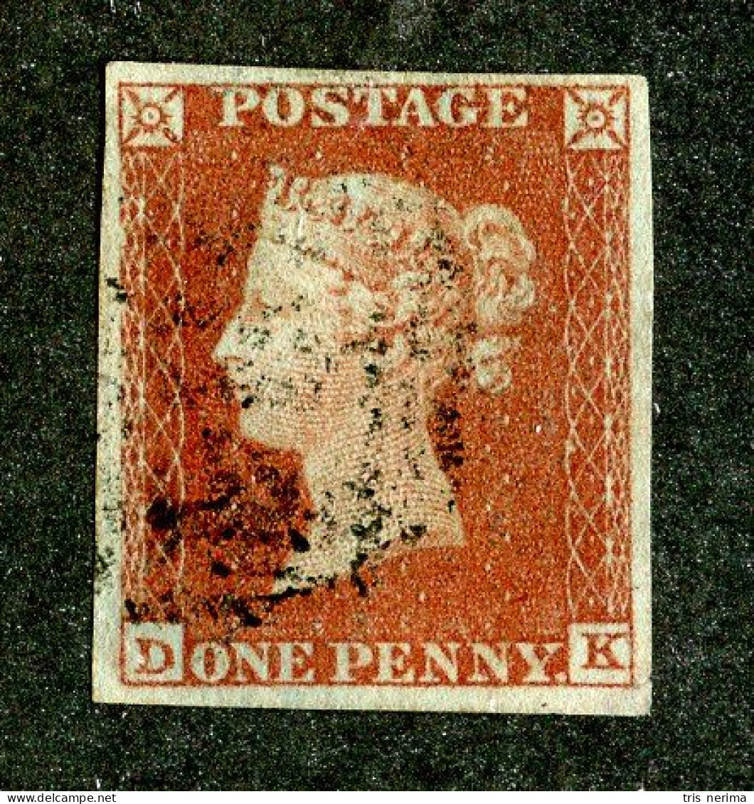 602 GBX GB 1841 Scott #3 Used (Lower Bids 20% Off) - Used Stamps