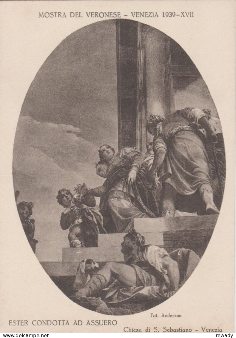 Venezia - Mostra Del Veronese - San Matteo Evangelista - Chiesa Di S. Sebastiano (1939) - 4 Postcards - Ausstellungen
