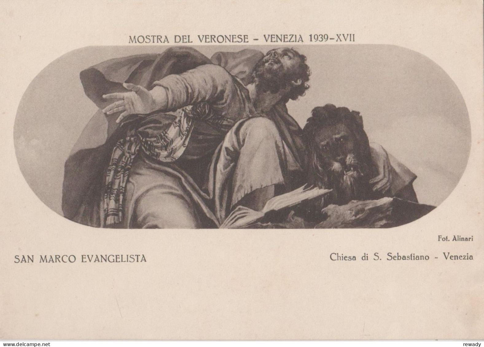 Venezia - Mostra Del Veronese - San Matteo Evangelista - Chiesa Di S. Sebastiano (1939) - 4 Postcards - Ausstellungen