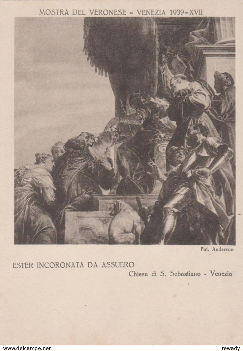 Venezia - Mostra Del Veronese - San Matteo Evangelista - Chiesa Di S. Sebastiano (1939) - 4 Postcards - Ausstellungen