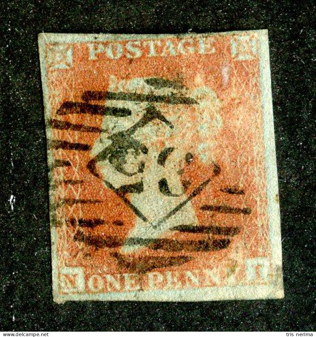 614 GBX GB 1841 Scott #3 Used (Lower Bids 20% Off) - Used Stamps