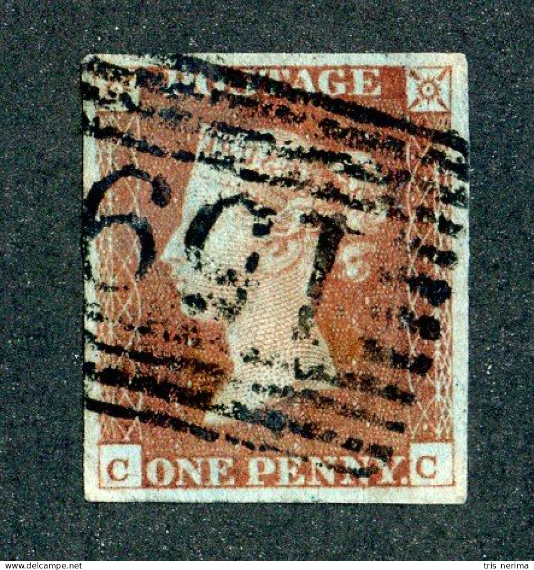 619 GBX GB 1841 Scott #3 Used (Lower Bids 20% Off) - Used Stamps