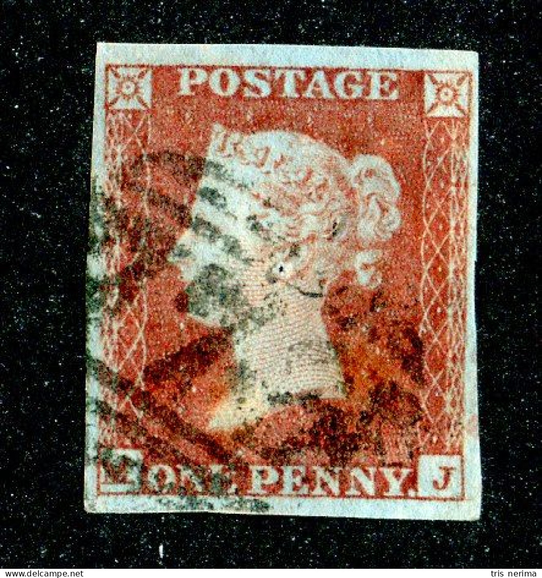 628 GBX GB 1841 Scott #3 Used (Lower Bids 20% Off) - Used Stamps
