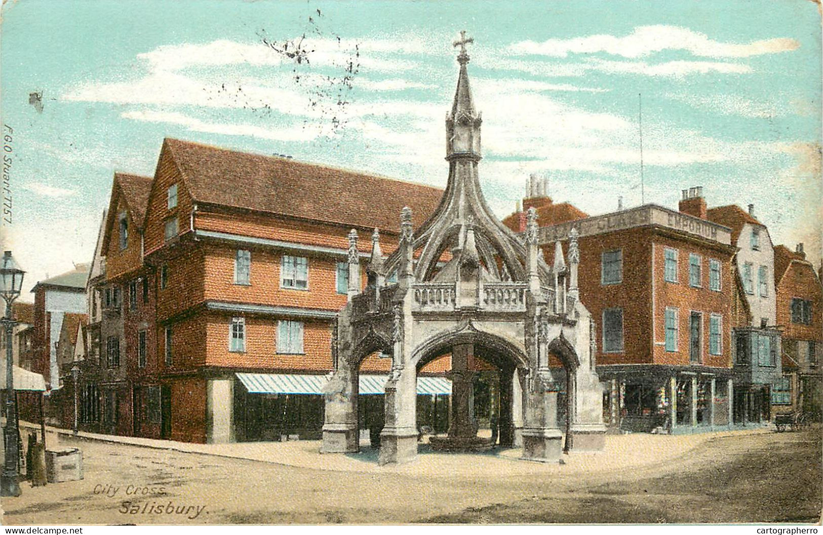 England Salisbury City Cross - Salisbury