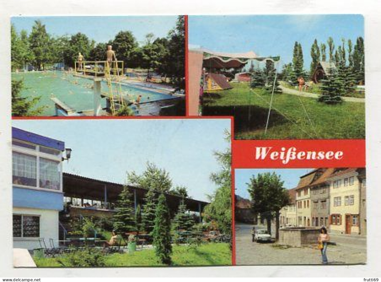 AK 154625 GERMANY - Weißensee - Schwimmbad - Weissensee