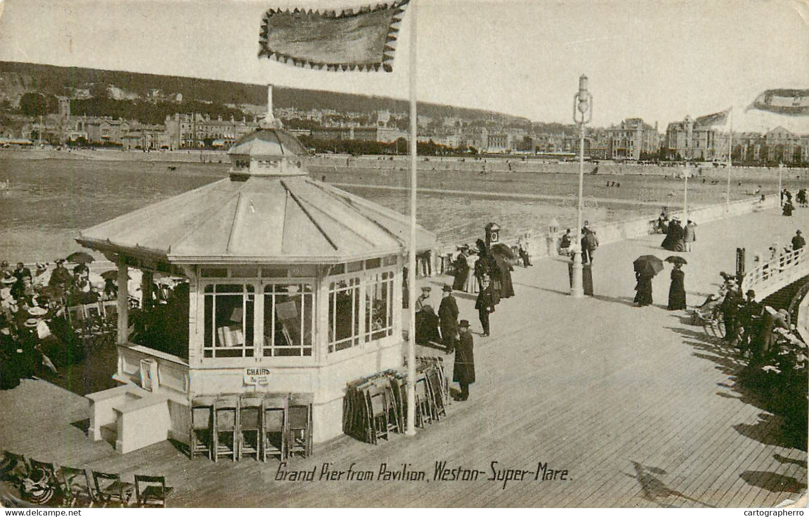 England Weston-super-Mare Grand Pier From Pavilion - Weston-Super-Mare