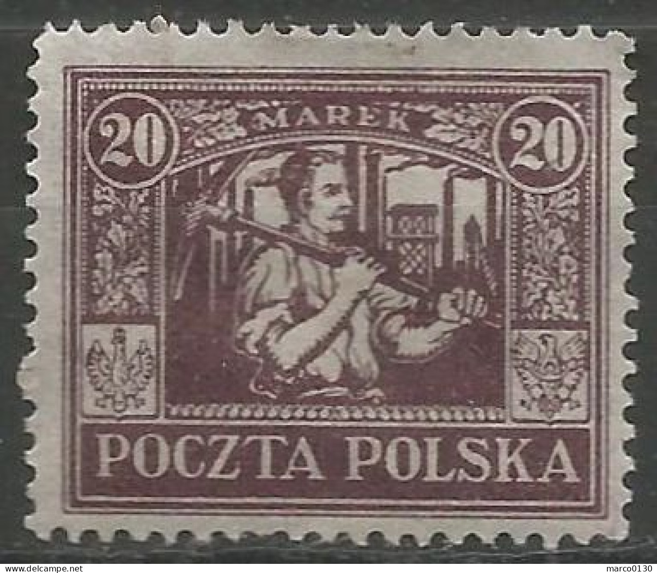 POLOGNE N° 256 NEUF Sans Gomme - Unused Stamps