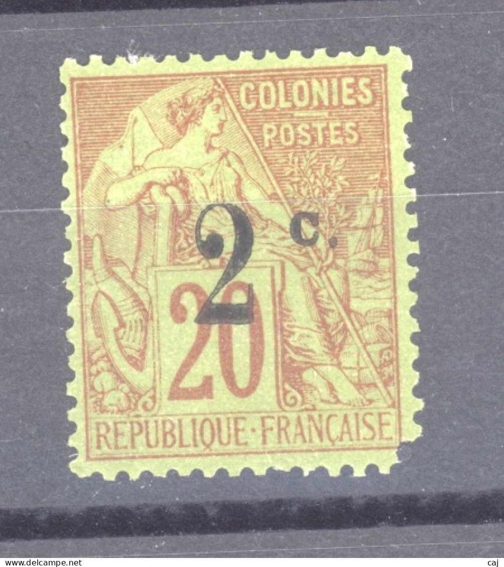 Réunion : Yv 45b  *   Type III - Neufs