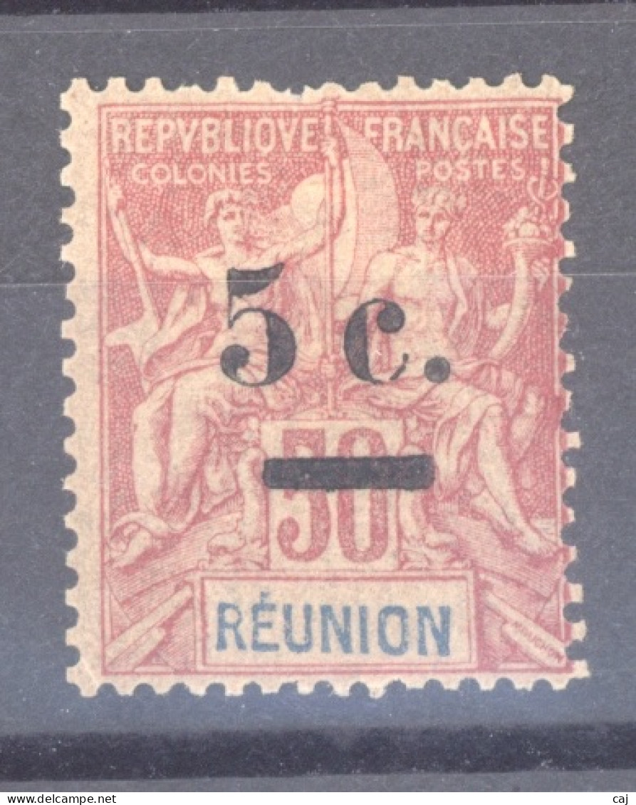 Réunion : Yv 53  * - Neufs