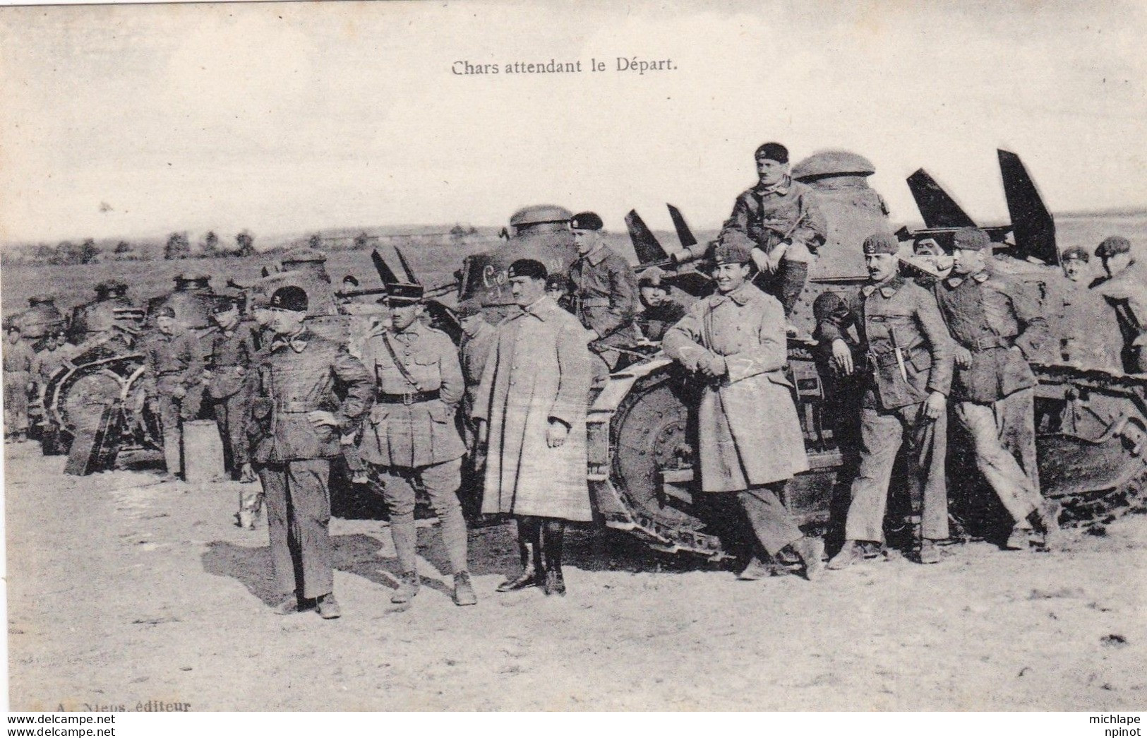 C P A En Attendant Le Départ     T B E - 1914-18