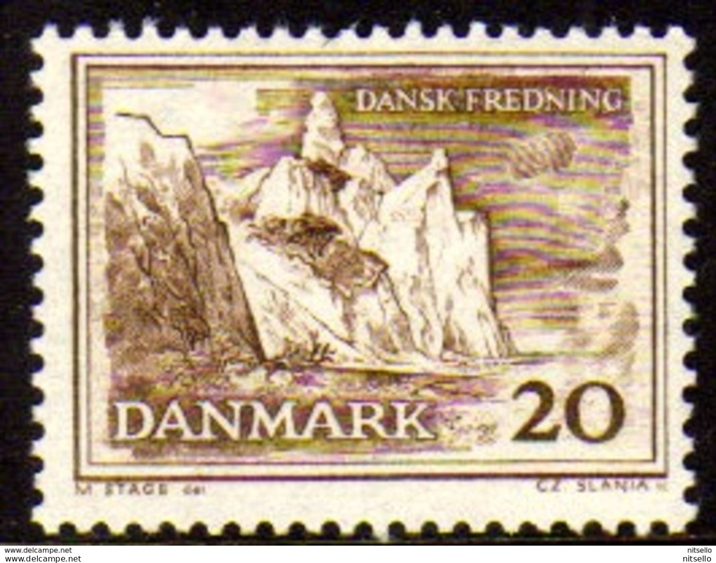 LOTE 2205  ///  DINAMARCA 1964    YVERT Nº: 416  **MNH - Ongebruikt