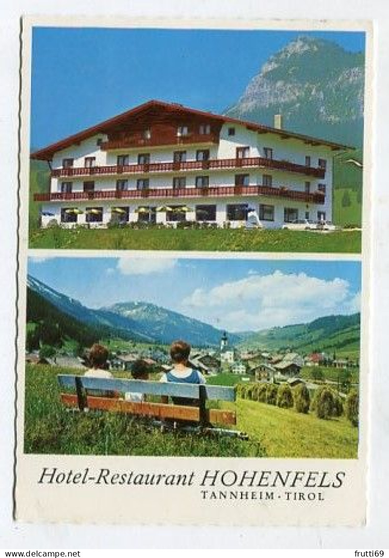 AK 154797 AUSTRIA - Tannheim - Hotel-Restaurant Hohenfels - Tannheim