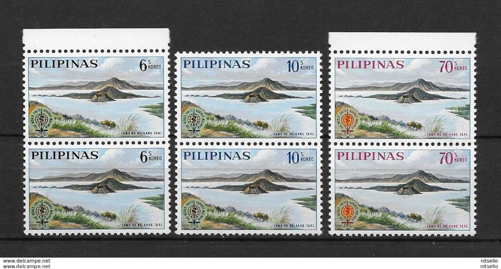 LOTE 1694  ///  (C005)  FILIPINAS  -  YVERT Nº: 553/555 **MNH   ¡¡¡ LIQUIDATION !!! - Philippinen