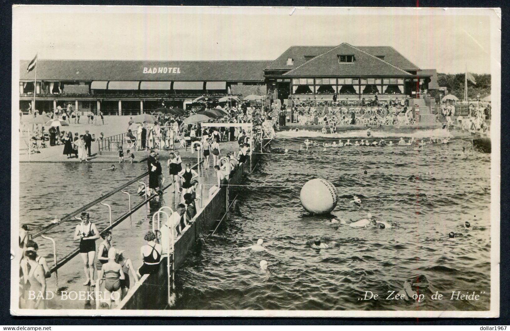 Bad Boekelo - Gem. Enschede - De Zee Op De Heide + 1950 - Not Used  -  2 Scans For Originalscan !! - Enschede