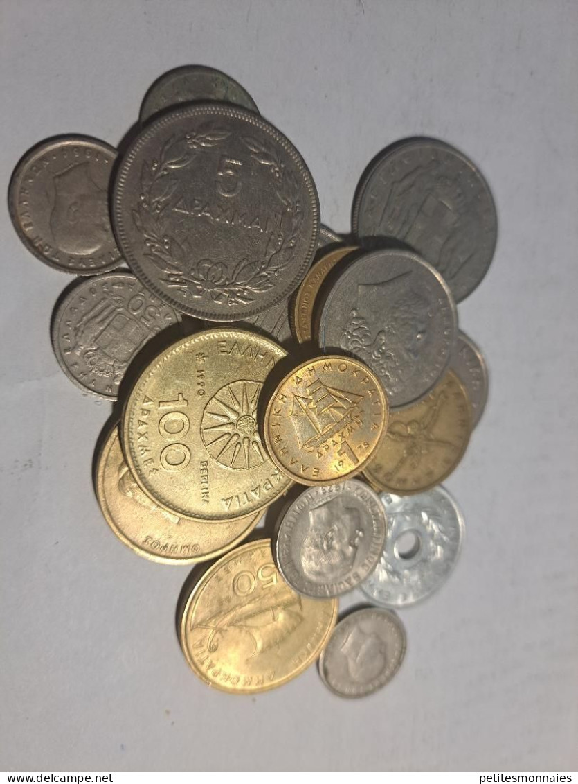 GRECE   Lot De 18  Monnaies ( 278 ) - Lots & Kiloware - Coins