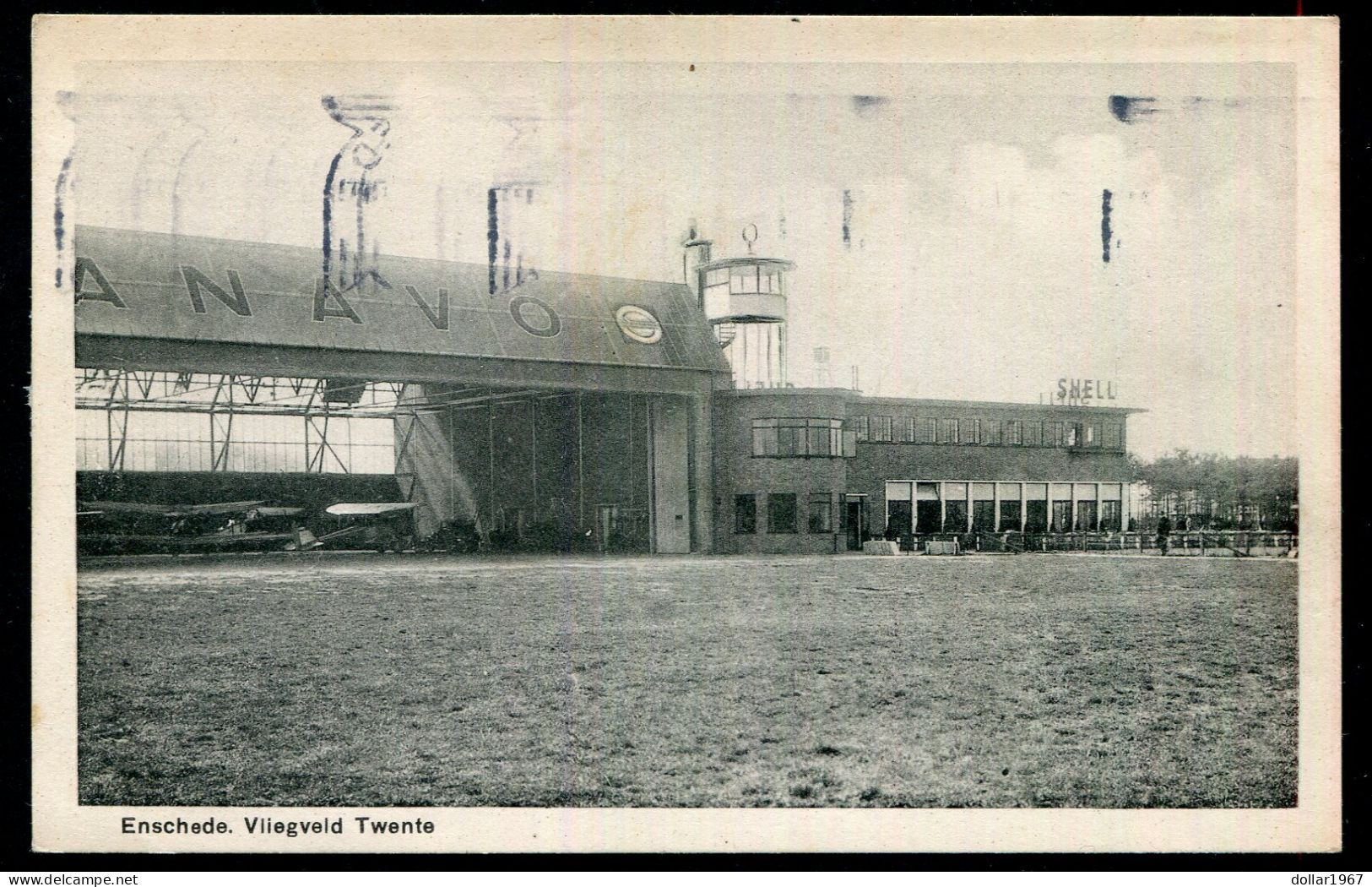 Enschede - Vliegveld Twente 21-22-6-1938 - Nette Kaart -  Used  -  2 Scans For Originalscan !! - Enschede