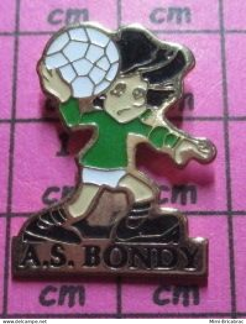 313c Pin's Pins / Beau Et Rare / SPORTS / CLUB HANDBALL A.S. BONDY - Handball