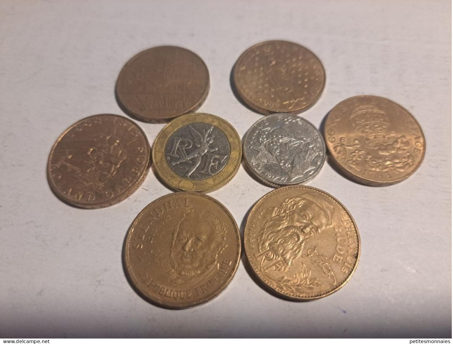 FRANCE    Lot De 8  Monnaies ( 448 ) - Lots & Kiloware - Coins