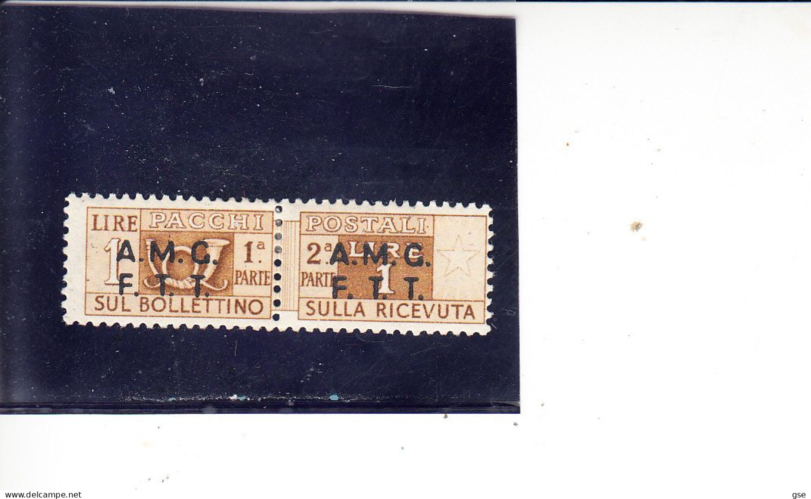 TRIESTE  1947-8  - Sassone   1** -  Pacchi - Postal And Consigned Parcels