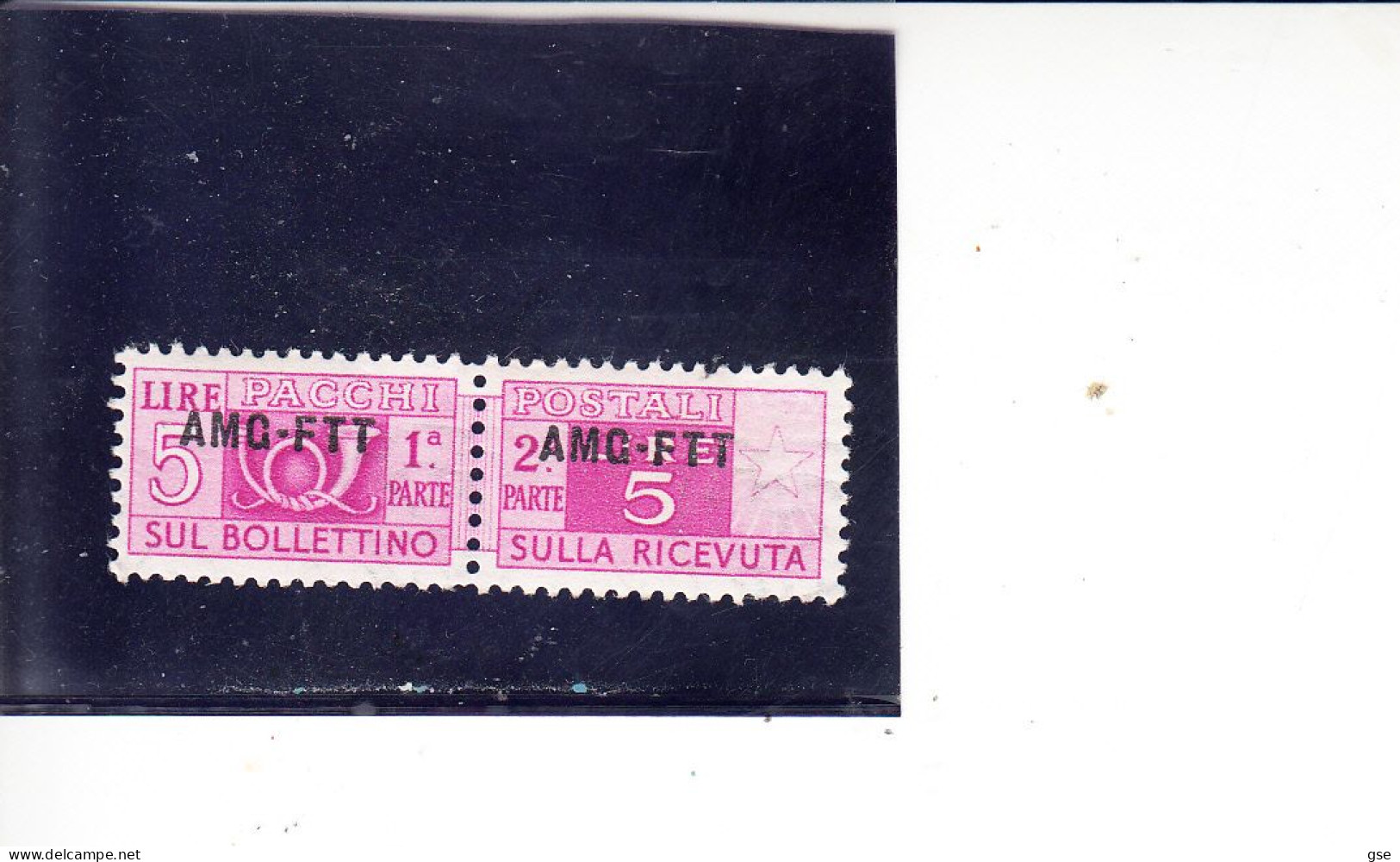 TRIESTE  1949-53  - Sassone   17** -  Pacchi - Colis Postaux/concession